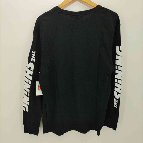 前面プリント 映画 クルーネックロングスリーブTシャツ メンズ import:L