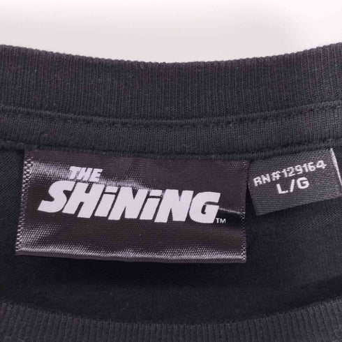 前面プリント 映画 クルーネックロングスリーブTシャツ メンズ import:L