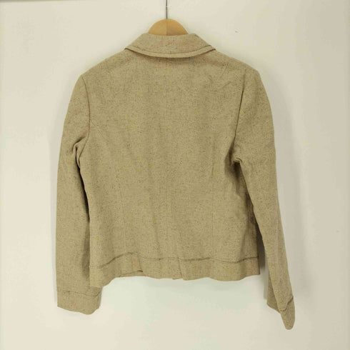 ジェイプレス J.PRESS シルク ウール ネップ ボタンシャツ ジャケット メンズ