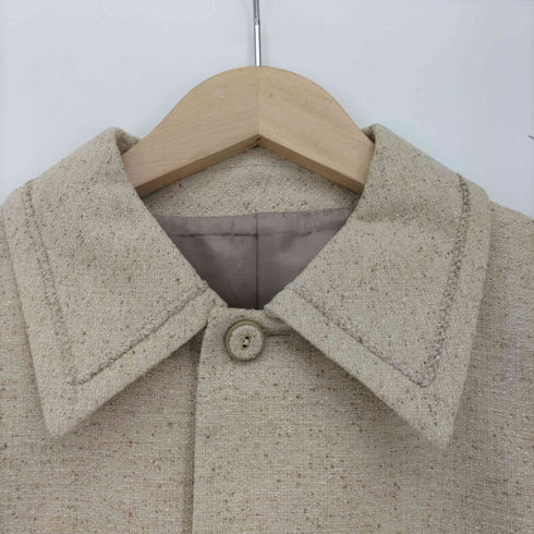 ジェイプレス J.PRESS シルク ウール ネップ ボタンシャツ ジャケット メンズ