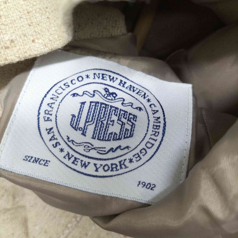 ジェイプレス J.PRESS シルク ウール ネップ ボタンシャツ ジャケット メンズ