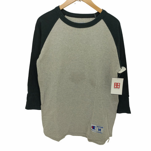 チャンピオン Champion クルーネック ラグランロングスリーブTシャツ メンズ import:M