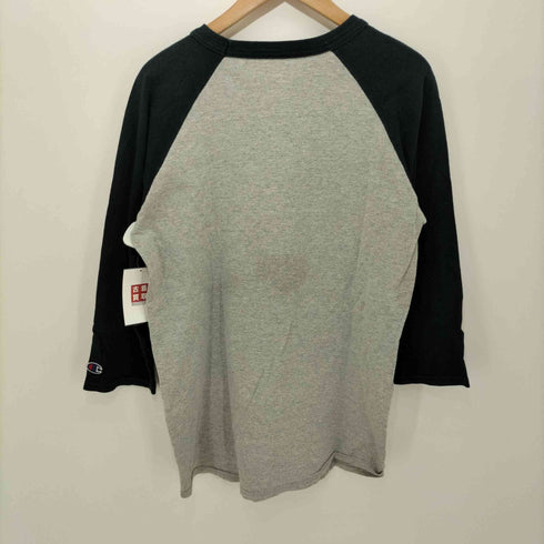 チャンピオン Champion クルーネック ラグランロングスリーブTシャツ メンズ import:M