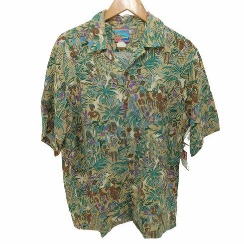 JOE KEALOHA 80-90s 総柄アロハシャツ メンズ JPN:M