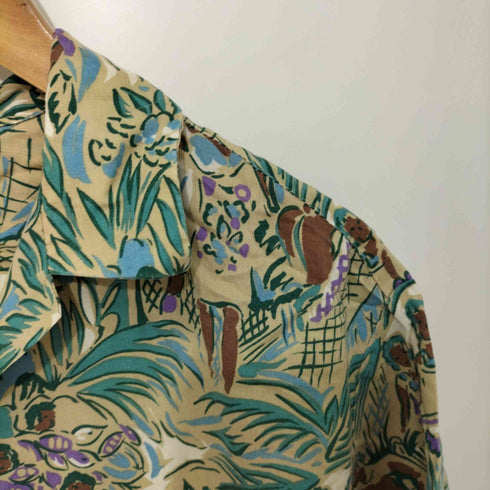 JOE KEALOHA 80-90s 総柄アロハシャツ メンズ JPN:M