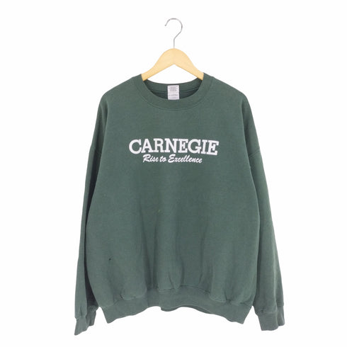 ギルダン GILDAN CARNEGIE プリント クルーネックスウェット メンズ 2XL