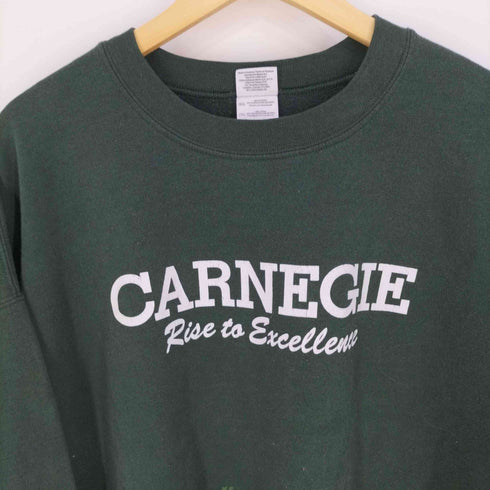 ギルダン GILDAN CARNEGIE プリント クルーネックスウェット メンズ 2XL