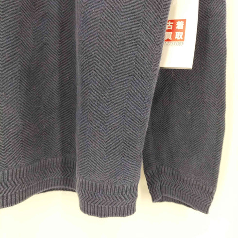チャップス CHAPS ロゴ刺繍 クルーネックコットンニット メンズ import:L