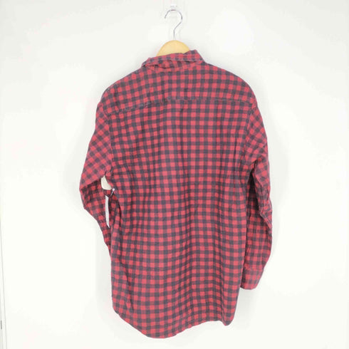 ピューリタン PURITAN コットンポリ ネルチェックシャツ メンズ import:M