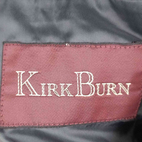 キルクバーン Kirkburn 背抜き シャドーストライプ 2Bテーラードジャケット 2タックスラックス スーツセットアップ メンズ AB5