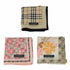 バーバリー BURBERRY チェック柄 花柄 3枚セット ハンカチ レディース