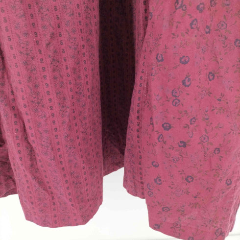 サマンサモスモス samansa Mos2 小花柄 パッチワーク V字 ワンピース レディース FREE