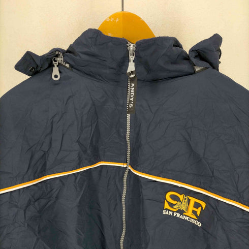 ANDY'S SPORTSWEAR SAN FRANCISCO裏地フリースナイロンジャケット メンズ JPN:XXL