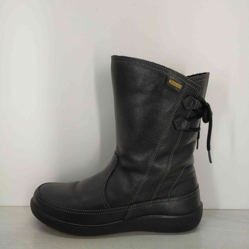 アキレス ACHILLES GORE-TEX サイドジップレザーブーツ レディース 23.5EEE