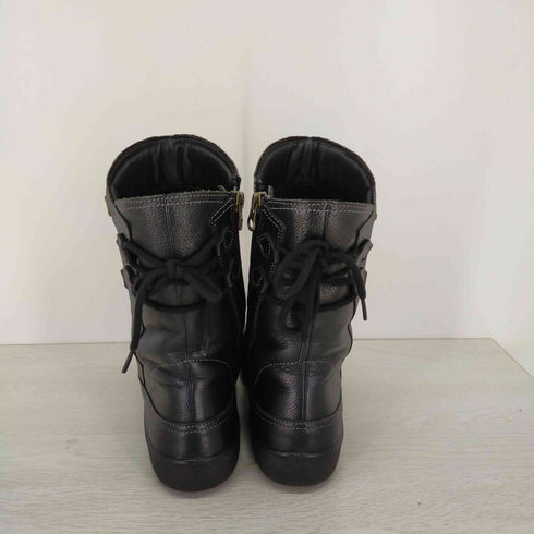 アキレス ACHILLES GORE-TEX サイドジップレザーブーツ レディース 23.5EEE