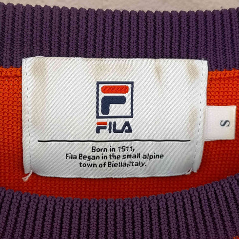 フィラ FILA GEKIROCK CLOTHING センター ロゴ スウェット メンズ JPN:S