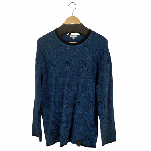 ケンゾーパリス KENZO PARIS 鳳凰柄 クルーネックニット メンズ import:L