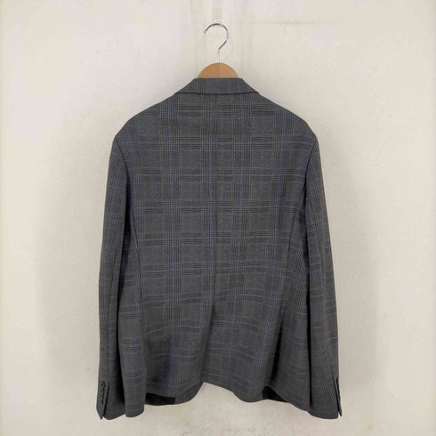 ザラ ZARA グレンチェック 2Bテーラードジャケット メンズ EUR:50