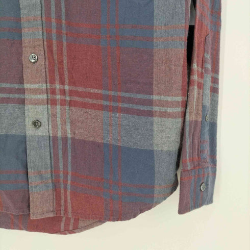 アウターノウン OUTERKNOWN ボタンダウンチェックシャツ メンズ import:XS