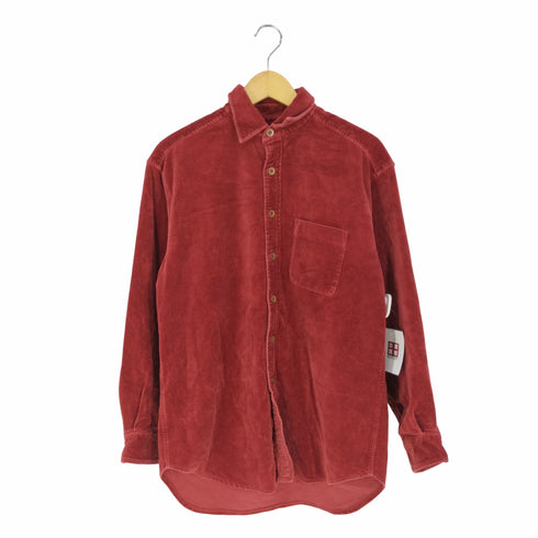 バナナリパブリック BANANA REPUBLIC ポルトガル製 ベロアシャツ メンズ import:S