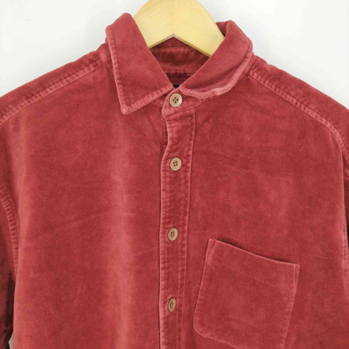 バナナリパブリック BANANA REPUBLIC ポルトガル製 ベロアシャツ メンズ import:S