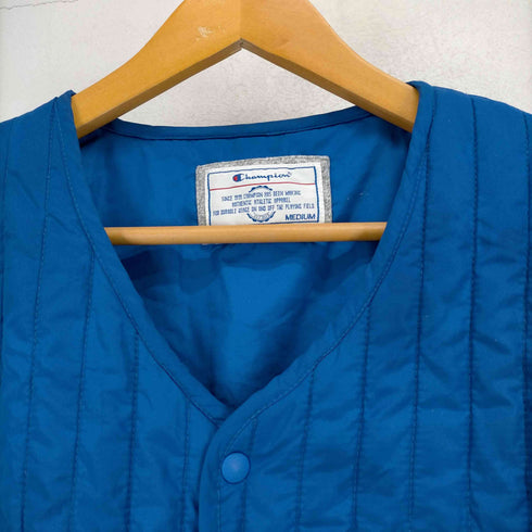 チャンピオン Champion ロゴ刺繍ノーカラー中綿ジャケット メンズ JPN:M