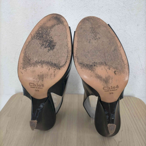 クロエ Chloe オープントゥ バックストラップヒールサンダル レディース JPN:39