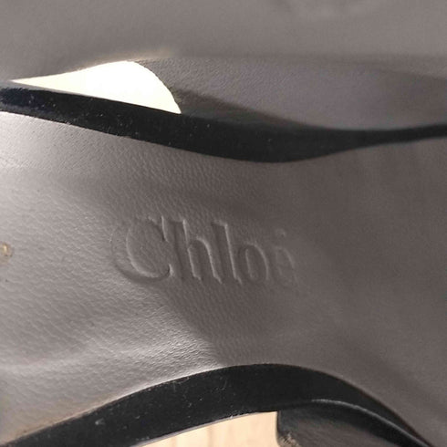 クロエ Chloe オープントゥ バックストラップヒールサンダル レディース JPN:39