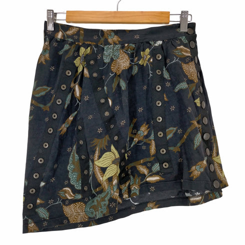 ドルチェアンドガッバーナ DOLCE&GABBANA 花柄アシンメトリースカート レディース JPN:40