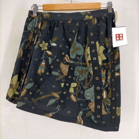 ドルチェアンドガッバーナ DOLCE&GABBANA 花柄アシンメトリースカート レディース JPN:40
