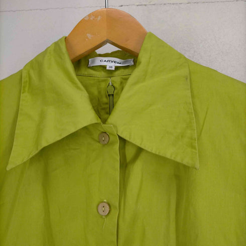 カルヴェン CARVEN ウエストコートノースリーブシャツワンピース レディース JPN:38