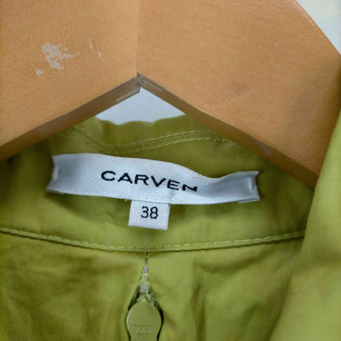 カルヴェン CARVEN ウエストコートノースリーブシャツワンピース レディース JPN:38