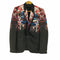 ジャストカヴァリ Just Cavalli ピークドラペル 総柄ジャケット メンズ 44