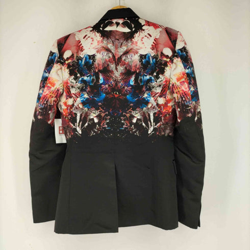 ジャストカヴァリ Just Cavalli ピークドラペル 総柄ジャケット メンズ 44