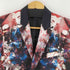 ジャストカヴァリ Just Cavalli ピークドラペル 総柄ジャケット メンズ 44