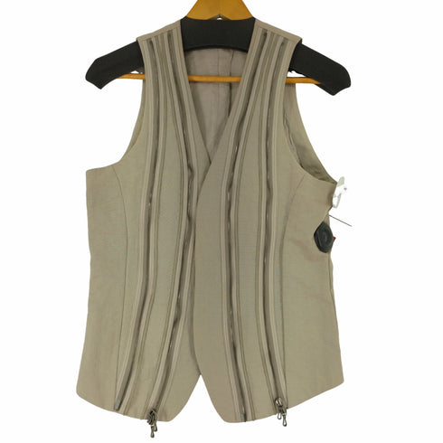 ユリウス JULIUS archives zip gimmick vest メンズ JPN:2