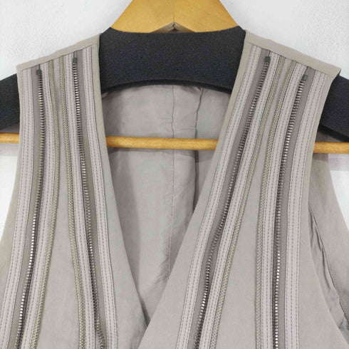 ユリウス JULIUS archives zip gimmick vest メンズ JPN:2