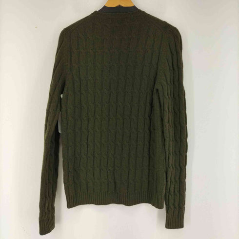 ロベルトコリーナ ROBERTO COLLINA カシミヤ混ケーブルニット メンズ