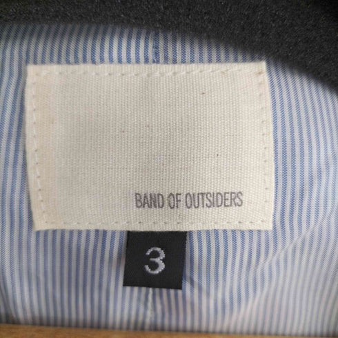 バンドオブアウトサイダーズ BAND OF OUTSIDERS ストライプ柄ベスト メンズ 3