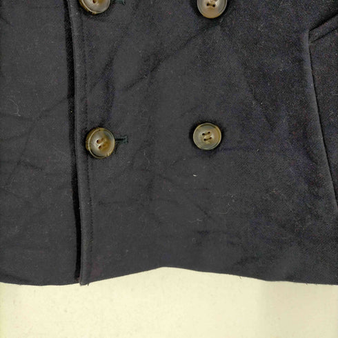 マッカージュ MACKAGE カシミヤ混アームレザー切替ショートピーコート メンズ US:38