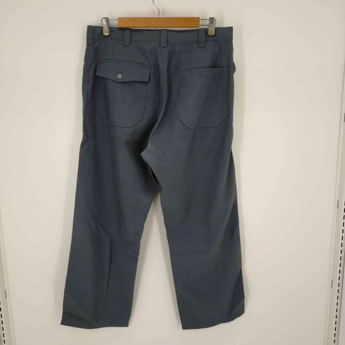 コムデギャルソンオム COMME des GARCONS HOMME AD2002 田中オム ナイロン片爪ジップ スラックスパンツ メンズ JPN:M
