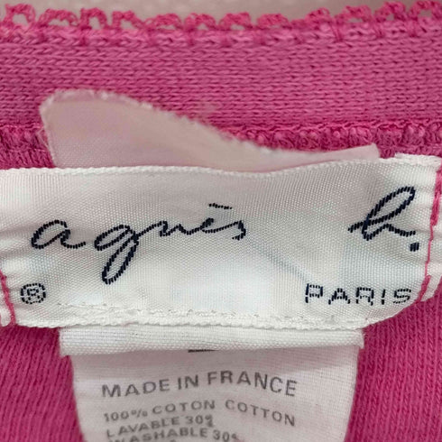 アニエスベー agnes b. フランス製 コットンカーディガン レディース 2