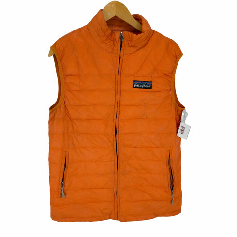 パタゴニア patagonia ロゴ刺繍中綿ジップベスト メンズ JPN:L