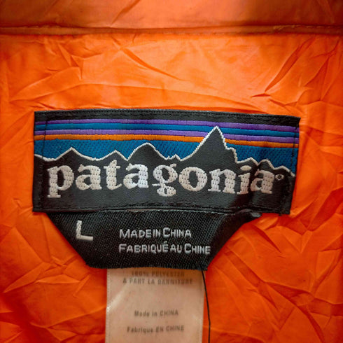 パタゴニア patagonia ロゴ刺繍中綿ジップベスト メンズ JPN:L