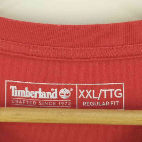 ティンバーランド Timberland ロゴ エンボス加工 クルーネックTシャツ メンズ XXL