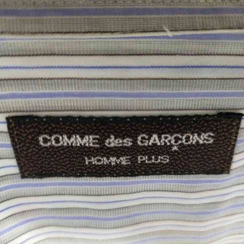 コムデギャルソンオムプリュス COMME des GARCONS HOMME PLUS AD1998 田中オム ストライプ長袖シャツ メンズ