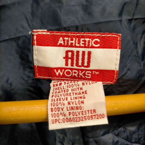 アスレチックワークス ATHLETIC WORKS ラインデザインナイロンジャケット メンズ 2X