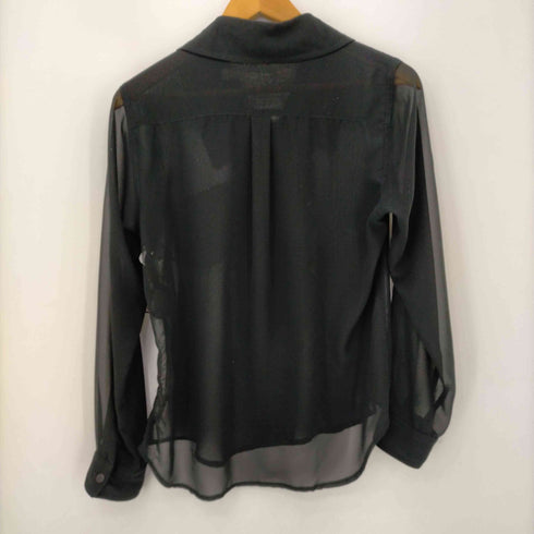 コムデギャルソン COMME des GARCONS シアーフリルシャツブラウス レディース JPN:M
