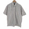 LESS W WARD ストライプ ボックス レギュラーカラーシャツ メンズ import:XL