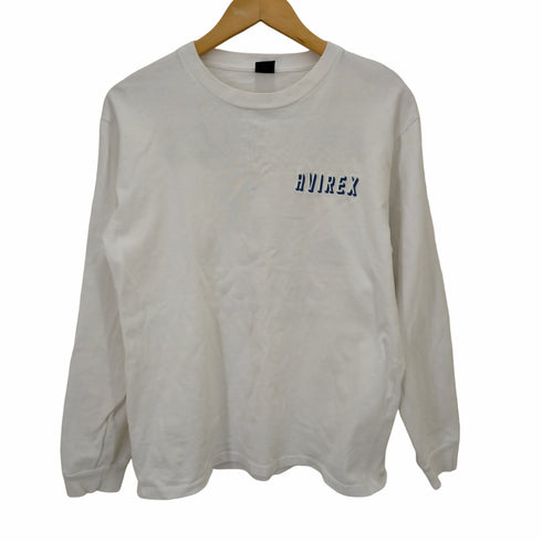 アヴィレックス AVIREX BULLDOG LONG SLEEVE T-SHIRT メンズ JPN:M